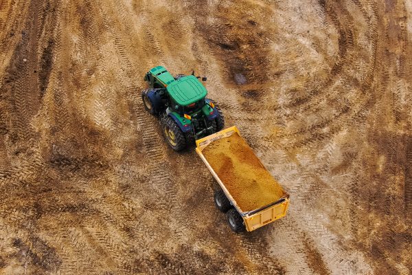 Camex Civil Drone Footage 9.11.23-06 HW Maxi Construction Dumper trailer in NZ, built for tough site conditions and heavy load handling.