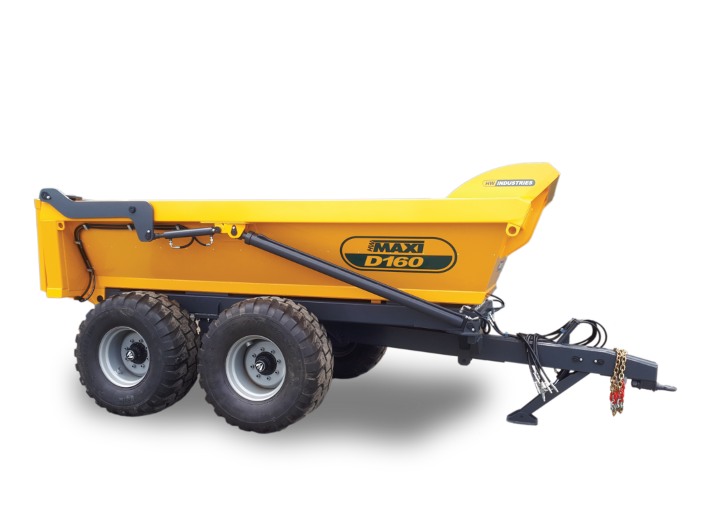 D160 machinery with shadow, New Zealand