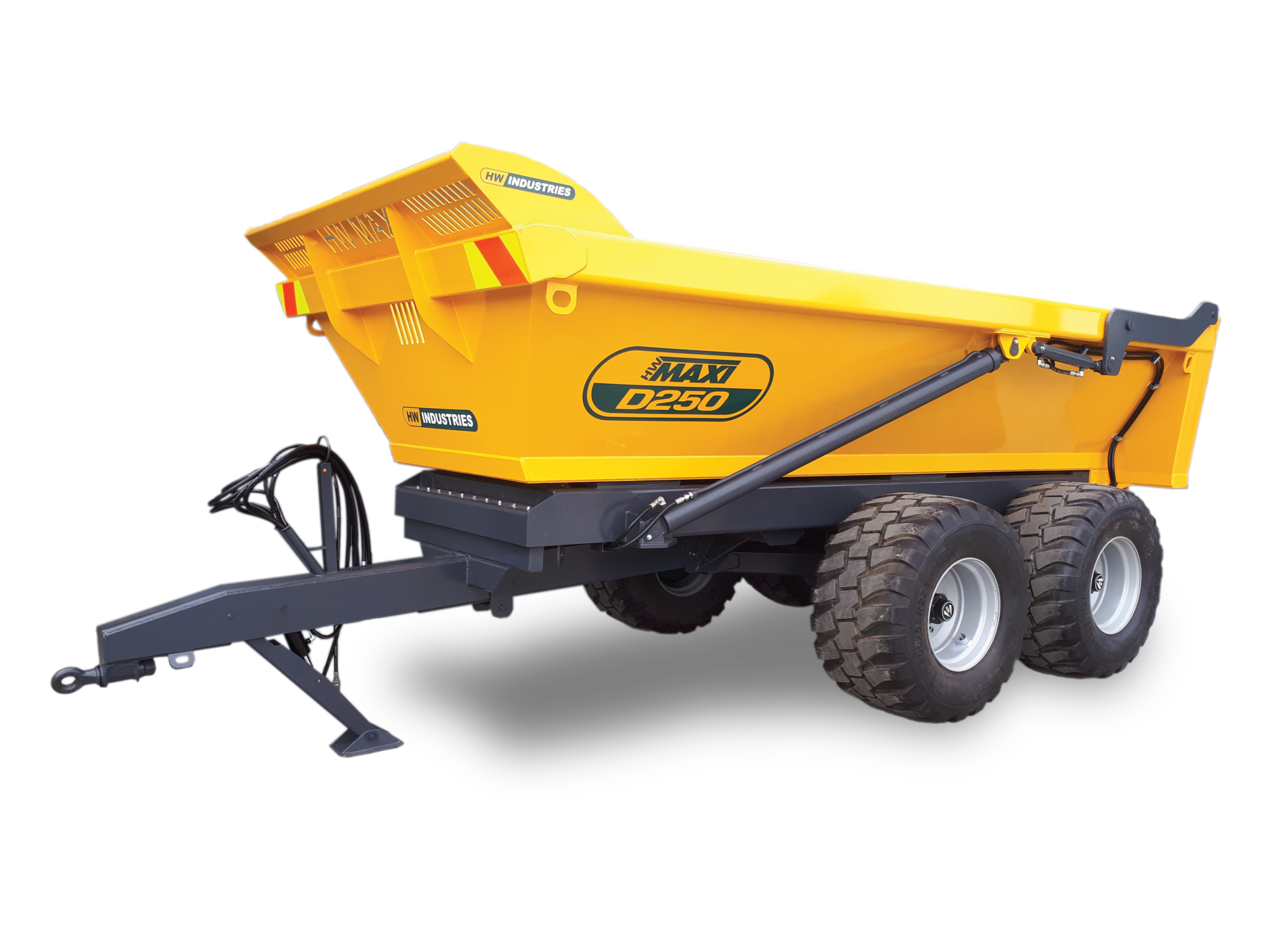 HW Industries' D250 construction dumper in New Zealand
