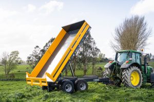 Tipping angle Tip Trailer