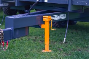 T100 Yellow tip trailer side wind jack stand