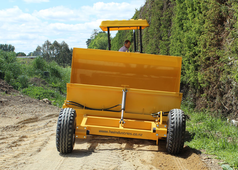 Box Scraper for Earthmoving from HW Industries in Waikato