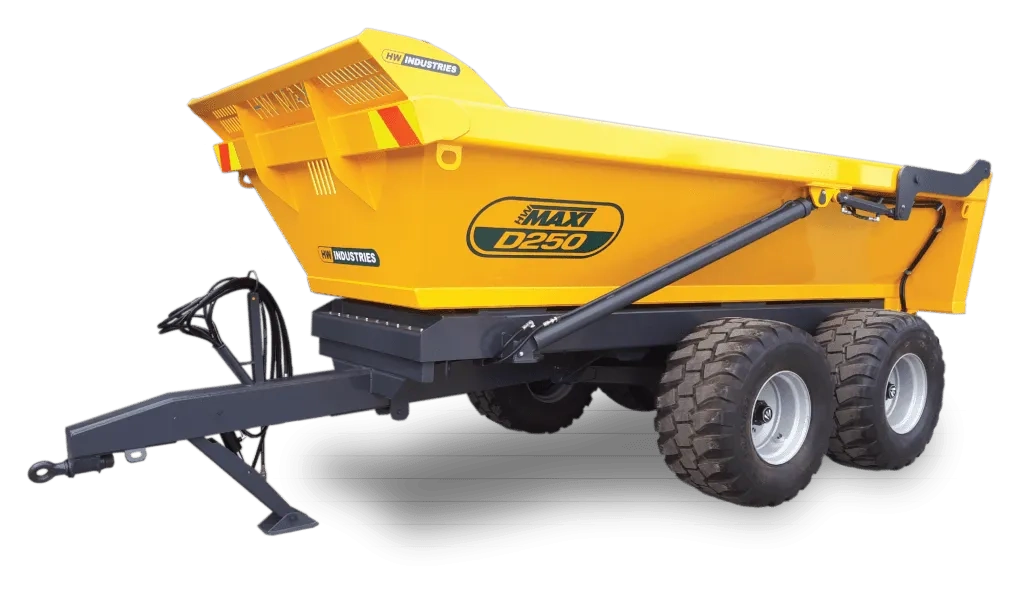 Maxi Construction Dumpers by HW Industries for Earthmoving and Land Projects in New Zealand