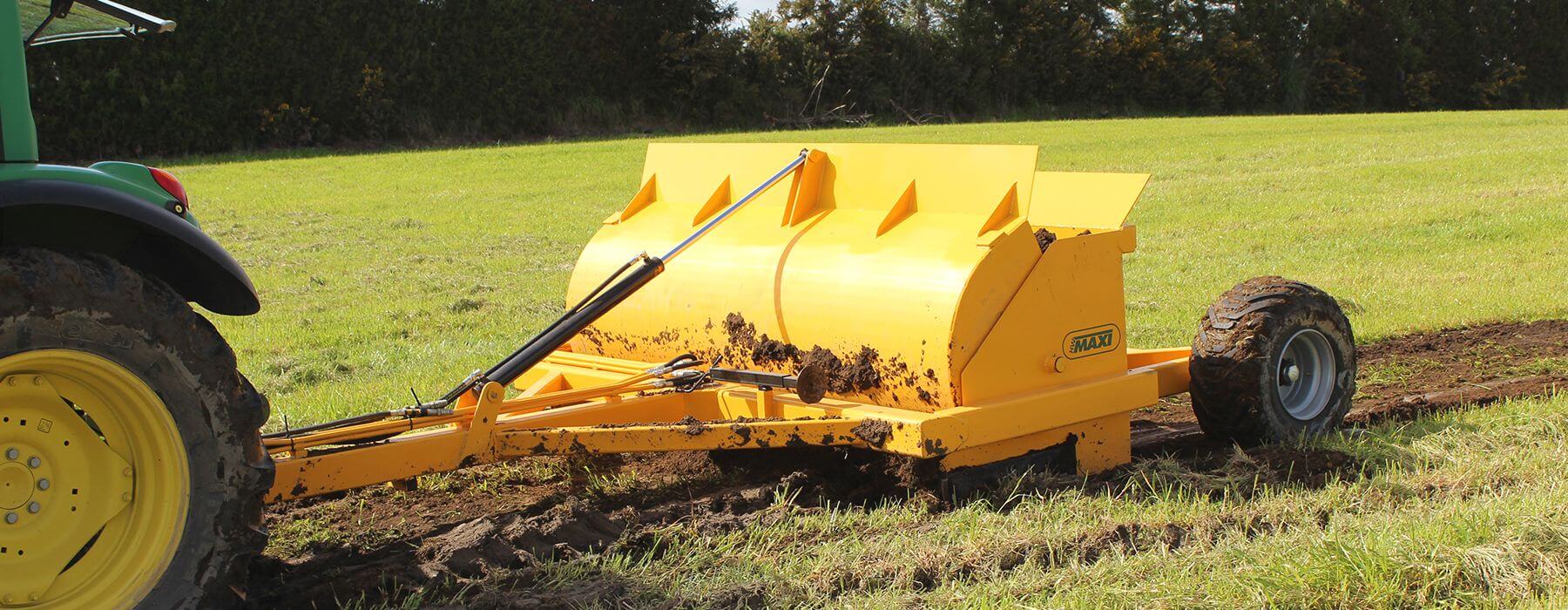Box Scraper for Earthmoving from HW Industries in Waikato